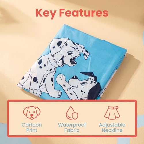 Kids Haircut Salon Cape, Hair Cutting Cape for Kid cloth, Kids Barber Cape,Child Shampoo Waterproof Capes - Image 4