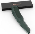 Dandruff Comb Removal 2PC Hollow Fine Tooth Scalp Detox Hair Care Tool (Green 1PC) by EHBELIF