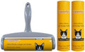 8 Inch Extra Sticky Large Lint Roller, 1 Roller + 2 Refills by Yabeepet