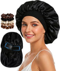 Babalet Double Layer Satin Bonnet for Sleeping Women Men Sleep Cap by Babalet