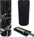 Shappy 2 Pcs Heat Resistant Curling Iron Flat Iron Travel Case,Retro by Shappy