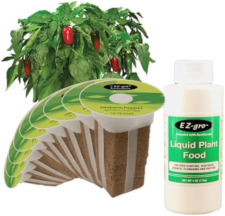 EZ-GRO Salsa Garden Seeds Pod Kit (9) Compatible with Aerogarden Pods - Image 2