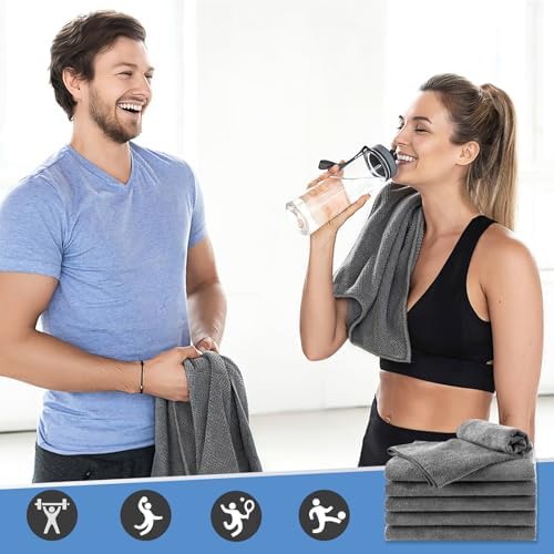 UNIMADE 2 Pack Gym Towels Set - Microfiber Salon Towels - Image 7