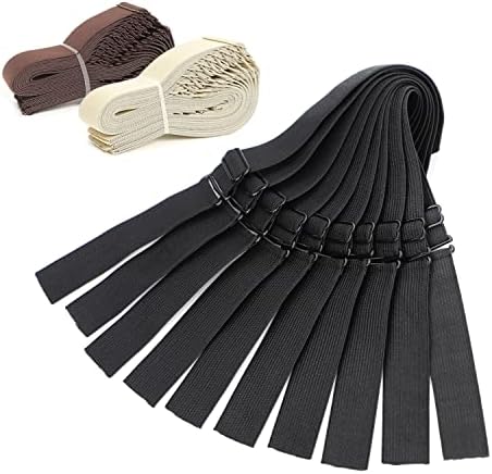 Adjustable Straps For Wigs And Making Wigs，Adjustable Wig Bands (Mixed, 1‘’ x 30pcs) by JIUSERLU