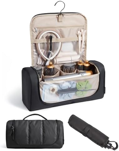 BAGSMART Hair Tool Travel Bag, Organizer for Dyson Airwrap with Hook by BAGSMART