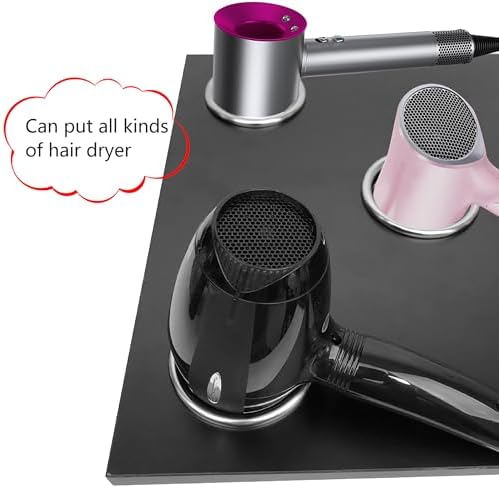 3.0 Inch 3pcs Open Hair Styling Dryer Appliance Tools Holder Tube Package Salon Station Hair Dryer Organizer Holder Tube - Image 5
