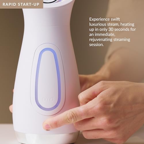 PMD SilkSteam Pro - Spa-Grade Facial Steamer with SilkSteam Technology - Rapid Start-Up - Adjustable, Directional Nozzle - Essential Oil Filters - Dewy, Hydrated Glow - Image 5