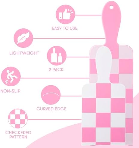 FRAMAR Checkered Balayage Board and Paddle Set, Highlighting Board, 2 Pack - Image 5