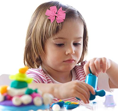 Choicbaby 40pcs Baby Girls Grosgrain Ribbon Pinwheel Hair Bows - Image 5