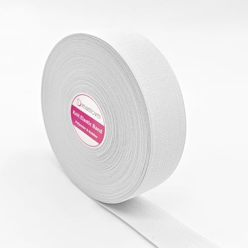 Dreamlover Elastic Wig Band for Lace Melting, White, 1 Inch x 12 Yards by Dreamlover
