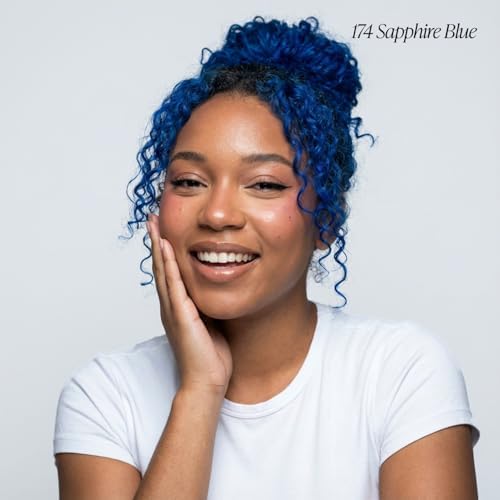 Adore Semi Permanent Hair Color, 174 Sapphire Blue, 4 Fl Oz - Image 2