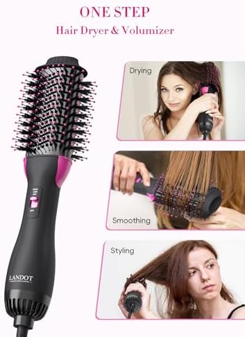 Hair Blow Dryer Brush 2.4 in Hot Air Styler for Volumizing Smooth Blowouts - Image 6