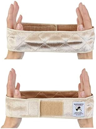 YANTAISIYU 1 Piece Wig Grip Headband Non-slip Scarf Adjustable Wig Grip Band for Women Wigs (Beige) - Image 4