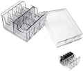 Clipper Blade Holder Organizer with Lid, Clipper Guard Comb Holder for 8 Blades Plastic Storage Case Rack by Unknown
