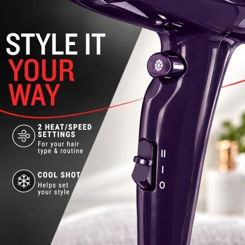 Remington MyStylist Hair Dryer, Ceramic Compact Blow Dryer, 1875W - Image 5