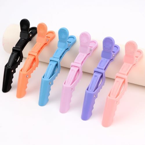24 Pack Alligator Hair Clips, Professional Clips for Hair Sectioning, Hair Styling Accessories for Women Men Girls Teens,Multicolor（Blue，Black，Purple ，Light Purple ，Orange） - Image 7