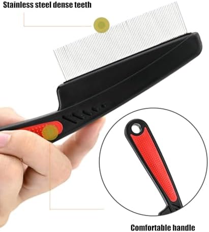 Dandruff Comb Removal Hollow Fine Tooth Scalp Detox Hair Care Tool 2PC - Image 5