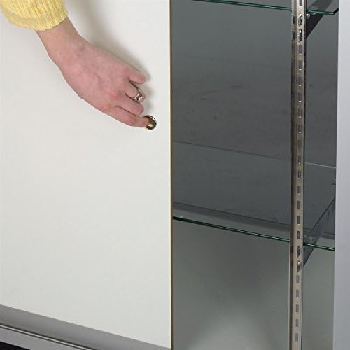 Displays2Go 70" Free-Standing Glass Display Case - Image 3