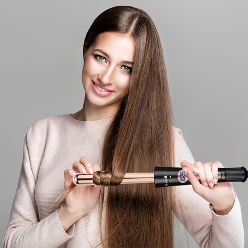 Curling Iron, Curling Wand Set (Classic Rose Gold, Curling Iron (0.35" -1.25")) - Image 2