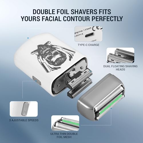 BESTBOMG® Hair Clippers for Men, Clipper, Trimmer & Shaver Set, BS-Y4T9 - Image 3