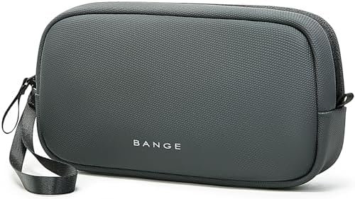 BANGE Tech Organizer Travel Case,Tech Accessories Pouch Carry Storage Bag for Charger, Cord, Hard Drive, Phone, Power Bank, Travel Essentials by BANGE