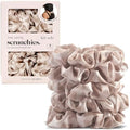 Kitsch Leopard Prints Satin Scrunchies for Women - 5pcs by Kitsch