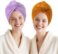 Microfiber Hair Drying Towel Wrap,Hair Turbans Towel for Wet Hair by Unknown