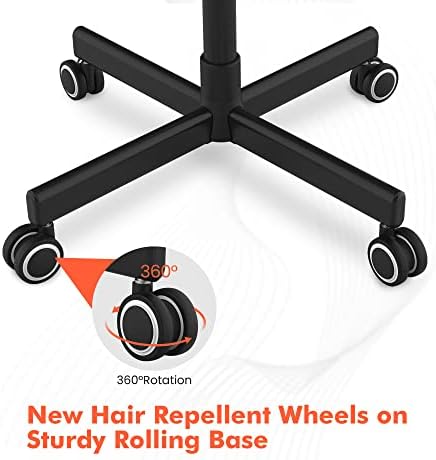 TASALON Wheeled Professional Facial Steamer, Black - Image 5