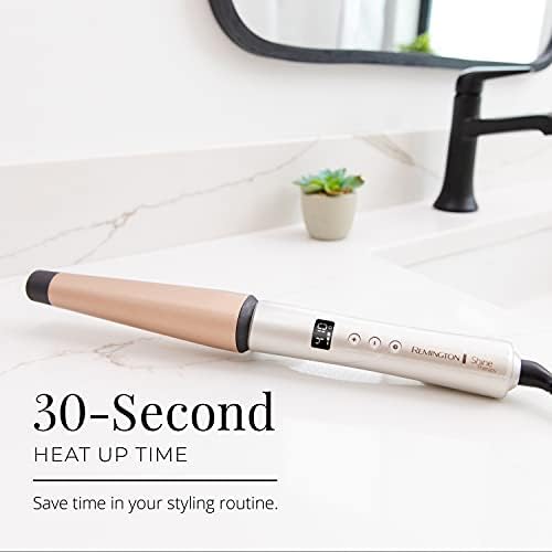 Remington Shine Therapy Tapered Curling Wand, 1–1.5 Inch - Image 6