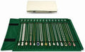 Travel Necklace Organizer, Tangle Free Jewelry Case, 16 Slots by SCIKHEFT