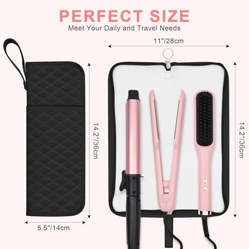 2-in-1 Heat Resistant Mat & Storage Bag for Hair Tools - Image 3