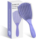 SHINLEA Detangler & Detangling Brush for Curly Hair, Wet Dry Hair Brush by SHINLEA