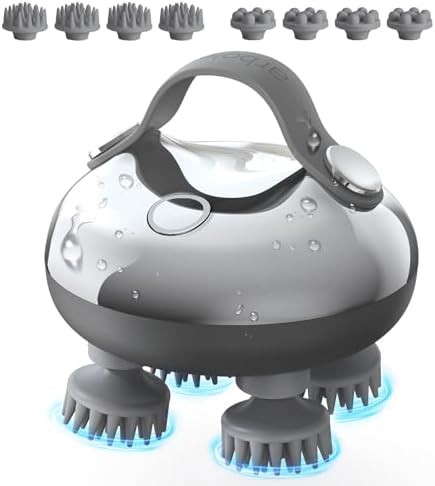 arboleaf Scalp Massager Rechargeable Head Massager Scalp Stress Relax by arboleaf