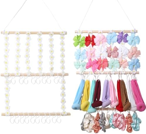 Headband Holder Hair Bow Organizer for Girls White by Unknown