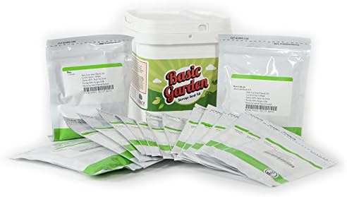 Basic Survival Garden Seed Assortment - Over 20,000 Specially Dried, Non-GMO, Heirloom, Long Shelf Life Gardening Emergency Storage Seeds - Prepper Vault: Corn, Peas, Beans, Tomatoes, More - Image 2