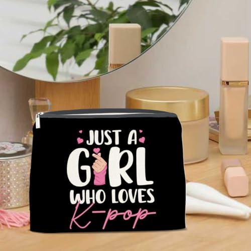 LyoGao K-Pop Gifts for Teen Girls, Kpop Music Lover Makeup Bag Korean Drama Cosmetic Bag for K-Pop Lover Team Music Singer Fan - Image 5