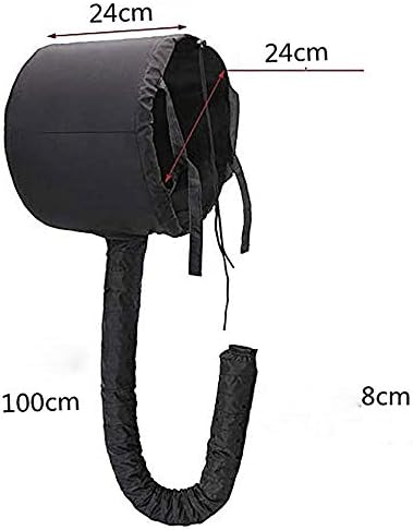 Safety Hair Dryer Cap Portable Soft Drying Salon Baking Oil Hat for Hand Held Hair Dryer Attachment Home (Pink) - Image 3