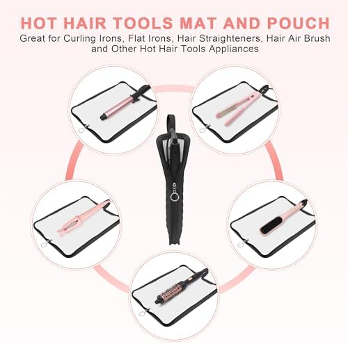 2-in-1 Heat Resistant Mat & Storage Bag for Hair Tools - Image 6