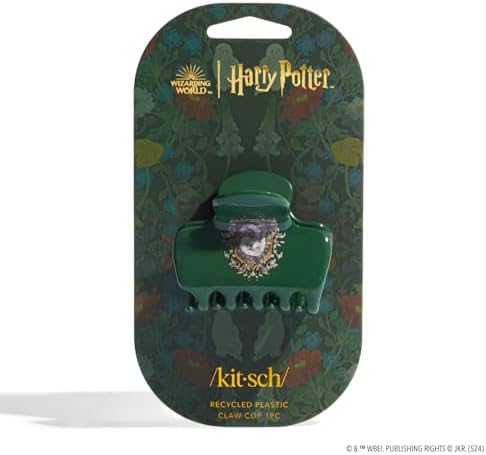 Harry Potter x Kitsch Big Hair Clip for Women - Slytherin, 1pc - Image 5