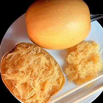 Park Seed Hybrid Spaghetti Squash Seeds – Golden-Orange Oval Fruits with Creamy Yellow Flesh, Healthy Pasta Alternative, High-Yield Vining Plant with Compact 3 lb Fruits, Easy to Grow, Pack of 20 - Image 2