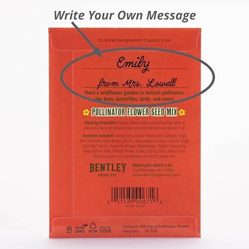 Bentley Earth Day 2025 Bee The Change - Pollinator Flower Mix Seed Packets (25 Packets) - Image 4