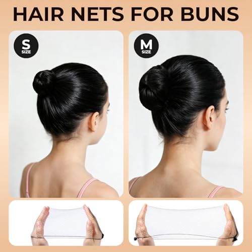 YGDZ 200 PCS Donut Hair Bun Maker Set, 4 Hair Donuts, 10 Black Buns Hair Nets, 80 Bobby Pins for Women, Girls, Dance Competition Must Haves, Dance Hair Accessories, Ballet Bun Kit, Black - Image 6