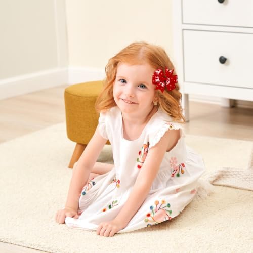 choicbaby 20PCS 3＂Christmas Hair Bows Toddler Hair Bow Clips - Image 6