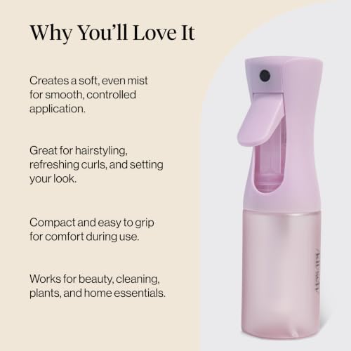 Kitsch Continuous Spray Bottle for Hair – Sheer Violet, 150ml - Image 5