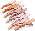 FRAMAR Neutral Alligator Clips For Hair Styling 10 Pack, Professional by FRAMAR