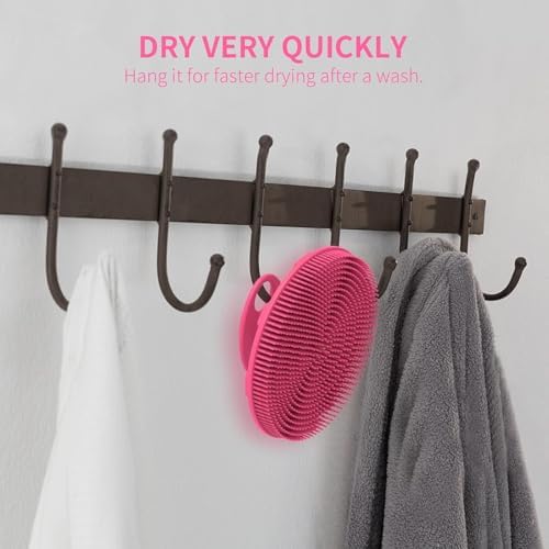 Silicone Body Scrubber, BEAUTAIL Gentle Exfoliating Shower Brush for Body - Image 5