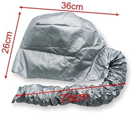 Hair Dryer Attachment, Portable Soft Bonnet Hood - Adjustable Hooded Dryer, Hair Salon Heat Cap for Drying, Styling, Curling and Deep Conditioning, Relax, Speeds Up Drying Time at Home - Image 4