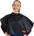 Pelocapa Makeup Cape Hair Dye Cape for Women Short Salon Cape for Stylists Waterproof Haircutting Cape Professional Shampoo Cape, 31.5”L*29”W by Pelocapa