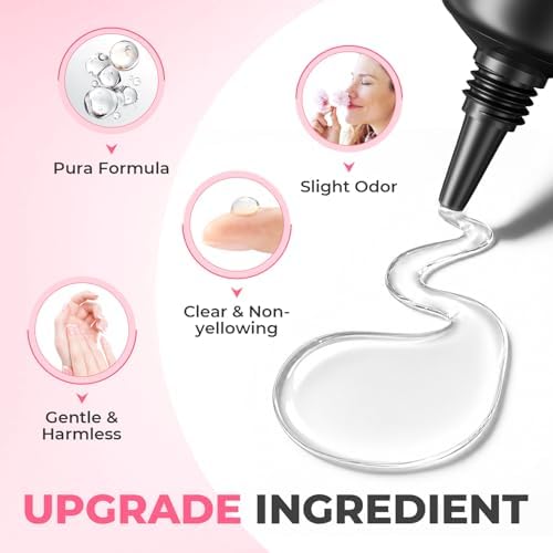 UNA GELLA 15g Nail Glue for Press On Nails with 20ml Nail Glue Remover Kit - Image 3