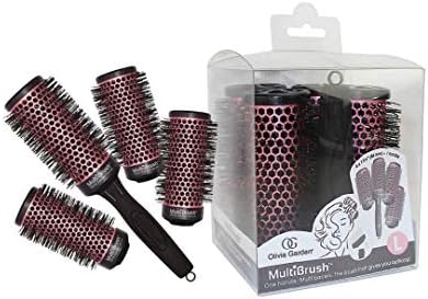 Olivia Garden MultiBrush - Non-Electrical Detachable Thermal Brush with Ceramic Barrel by Unknown